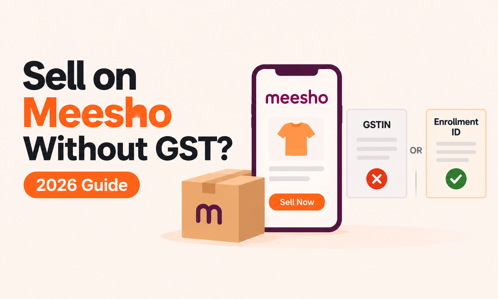 Can You Sell on Meesho Without GST?